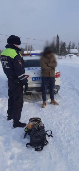 В Югорске сотрудники Госавтоинспекции задержали сбытчика наркотических средств из Иркутской области